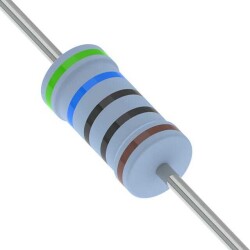 560 Ohms ±1% 0.25W, 1/4W Through Hole Resistor Axial Metal Film - YAGEO