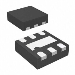 Linear Voltage Regulator IC Positive Fixed 1 Output 500mA 6-TMLF® (1.6x1.6) - Microchip Technology