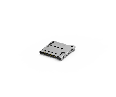 Micro SIM Card Socket 8POS w/switch SMT - 2