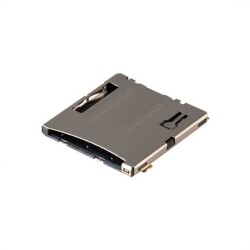 9 (8 + 1) Position Card Connector microSD™ Surface Mount, Right Angle Gold - Same Sky (Formerly CUI Devices)