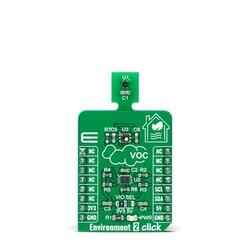 SGP40, SHT40 Air Quality, Humidity, Temperature Sensor mikroBUS™ Click™ Platform Evaluation Expansion Board - MikroElektronika
