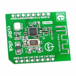 CC2500 Transceiver Wireless (RF/RFID) mikroBUS™ Click™ Platform Evaluation Expansion Board - MikroElektronika (1)