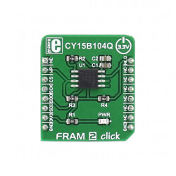 CY15B104Q FRAM Memory mikroBUS™ Click™ Platform Evaluation Expansion Board - MikroElektronika