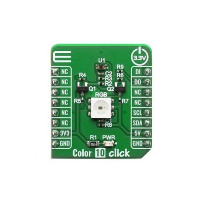 VEML3328 Color Sensor mikroBUS™ Click™ Platform Evaluation Expansion Board - 1