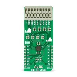 DAC128S085 Digital to Analog Converter (DAC) Data Acquisition mikroBUS™ Click™ Platform Evaluation Expansion Board - MikroElektronika
