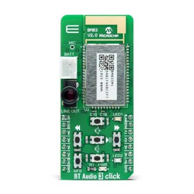 BM83 Bluetooth RF mikroBUS™ Click™ Platform Evaluation Expansion Board - 1