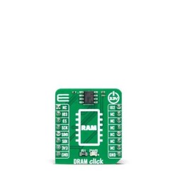 APS6404L-3SQR DRAM Memory mikroBUS™ Click™ Platform Evaluation Expansion Board - MikroElektronika