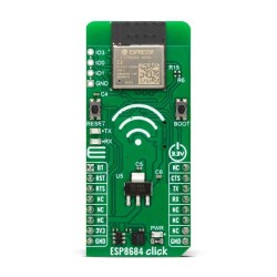 ESP8684-MINI-1 Bluetooth, WiFi RF mikroBUS™ Click™ Platform Evaluation Expansion Board - 1