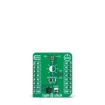 ISL76682 Light, Ambient Sensor mikroBUS™ Click™ Platform Evaluation Expansion Board - 1