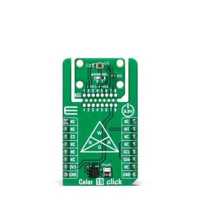 OPT4060 Color Sensor mikroBUS™ Click™ Platform Evaluation Expansion Board - 1