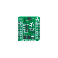 ICM-40609-D Accelerometer, Gyroscope Sensor mikroBUS™ Click™ Platform Evaluation Expansion Board - MikroElektronika