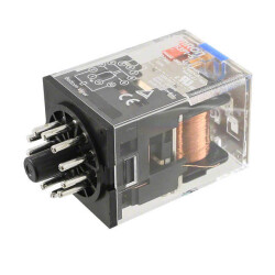 General Purpose Relay 3PDT (3 Form C) 24VDC Coil Socketable - Omron Automation and Safety