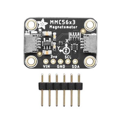 MMC5603 Magnetometer Sensor Qwiic, STEMMA QT Platform Evaluation Expansion Board - 1
