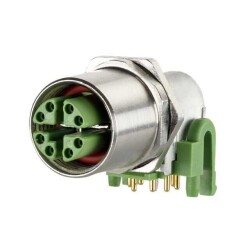 8 Position Circular Connector Jack, Female Sockets Solder - METZ CONNECT USA Inc.