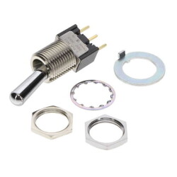 Toggle Switch SPDT Panel Mount - NKK Switches