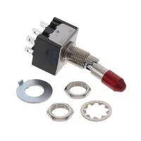 Toggle Switch DPDT Panel Mount - 1