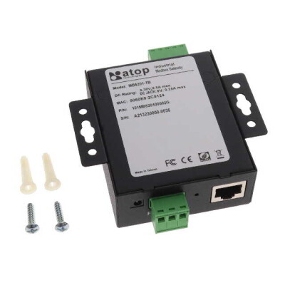 Modbus Gateway Ethernet, RJ-45, RS-232/422/485, USB - 1