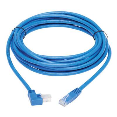 Modular Cable Plug to Plug, Angled Right, 90° 8p8c (RJ45, Ethernet) 20.00' (6.10m) Unshielded - 4