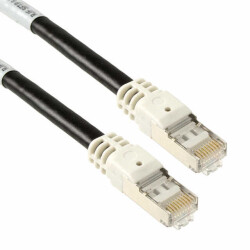 Modular Cable Plug to Plug 8p8c (RJ45, Ethernet) 32.81' (10.00m) Double Shielded - Amphenol Socapex