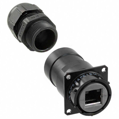 Modular Coupler Connector Jack, 8p8c (RJ45) To Jack, 8p8c (RJ45) Cat6 - 1