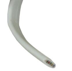 Modüler Flat 6 İletkenli 1000 Feet Beyaz Kablo - 1