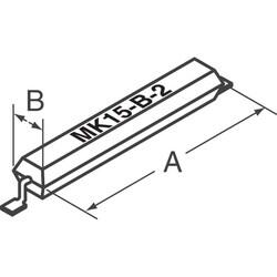 Molded Body Reed Switch SPST-NO 10 ~ 15AT Operate Range 10W 500mA (AC/DC) 180 V Surface Mount - Standex-Meder Electronics (1)