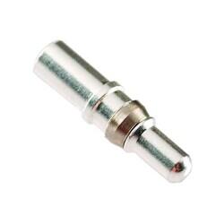 Pin Contact 10-12 AWG Size 8 Crimp Silver - Amphenol Sine Systems Corp