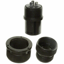 3 Position Circular Connector Plug, Female Sockets Solder Cup - Amphenol Industrial Operations
