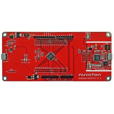 MS51PC0AE NuMaker series 8051 MCU 8-Bit Embedded Evaluation Board - 1
