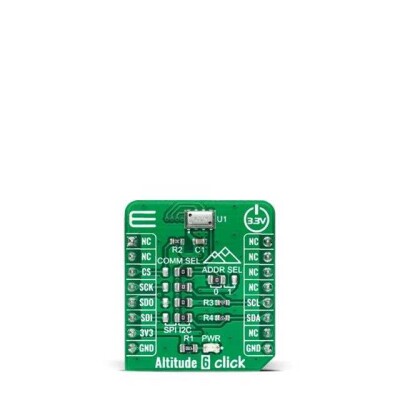 MS5611-01BA03-50 Pressure Sensor mikroBUS™ Click™ Platform Evaluation Expansion Board - 1