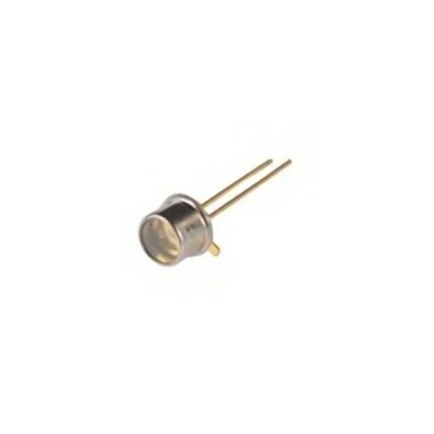 Infrared (IR) Emitter 850nm 1.45V 100mA 90° TO-18-2 Metal Can - 1