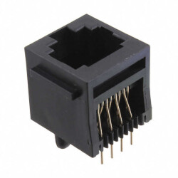Jack Modular Connector 8p8c (RJ45, Ethernet) Vertical Unshielded - Adam Tech