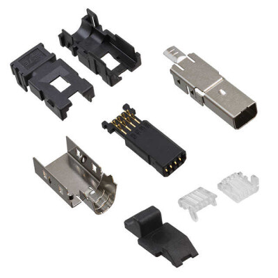 8 Position Multi-Purpose Plug Connector IDC Free Hanging (In-Line) - 1