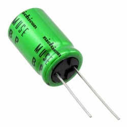 220µF 50V MUSE Aluminum Electrolytic Capacitors Radial, Can 1000 Hrs @ 85°C - Nichicon