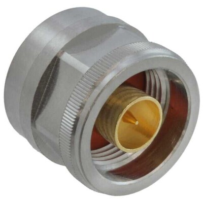N Type Connector Plug, Male Pin 50 Ohms Free Hanging (In-Line) Solder - 1
