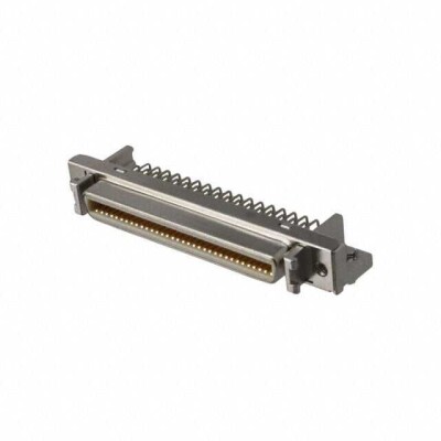 68 Position Receptacle Connector Panel Mount, Through Hole, Right Angle Solder - 1