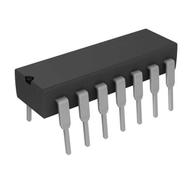 NAND Gate IC 4 Channel Schmitt Trigger 14-PDIP - 1