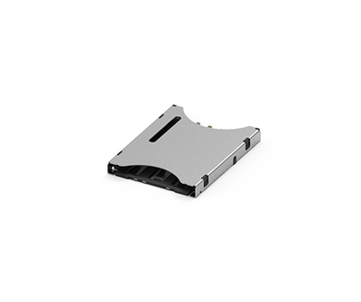 Nano SIM Card Socket Push-Pull Type, 6 Pin 1.2H - 2