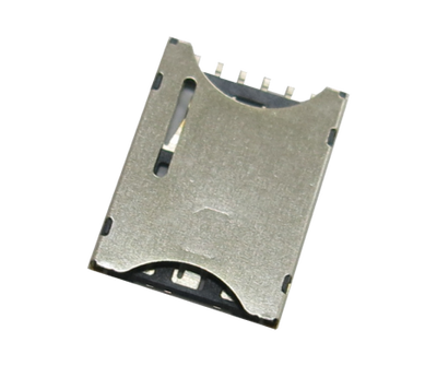 Nano SIM Card Socket Push-Pull Type, 6 Pin 1.2H - 1