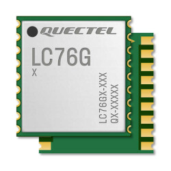 Navigation BeiDou, Galileo, GLONASS, GPS, GNSS Transceiver Module 1.561GHz, 1.575GHz, 1.602GHz Antenna Not Included Surface Mount - Quectel