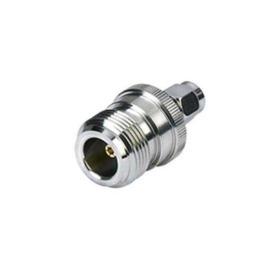 Adapter Coaxial Connector SMA Plug, Male Pin To N Jack, Female Socket 50 Ohms - 1