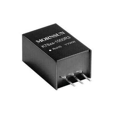 Non-Isolated PoL Module DC DC Converter 2 Output 5V -5V 1A, 500mA 8V - 36V Input - 1