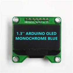 Non-Touch Graphic LCD Display Module Blue OLED SPI 1.3