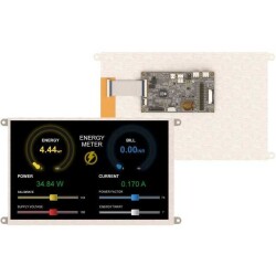 Non-Touch Graphic LCD Display Module Transmissive Red, Green, Blue (RGB) TFT - Color, IPS (In-Plane Switching) I2C, PWM, SPI, UART 10.1