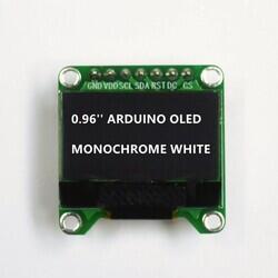 Non-Touch Graphic LCD Display Module White OLED SPI 0.96