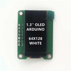 Non-Touch Graphic LCD Display Module White OLED SPI 1.3