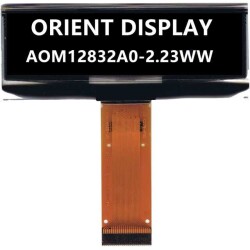 Non-Touch Graphic LCD Display Module Black OLED I2C, Parallel, SPI 2.23