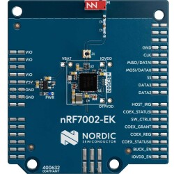 - nRF7002 Transceiver; 802.11 a/b/g/n/ac/ax (Wi-Fi, WiFi, WLAN) 2.4GHz, 5GHz Evaluation Board - Nordic Semiconductor ASA