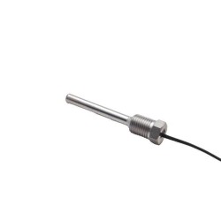 NTC Thermistor 10k Cylindrical Probe, Stainless Steel - EI Sensor Technologies