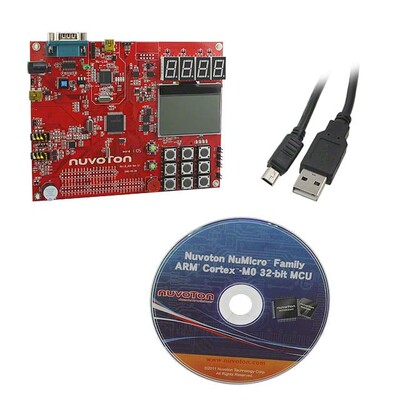 NUC100, NUC120, NUC130, NUC140 - series ARM® Cortex®-M0 MCU 32-Bit Embedded Evaluation Board - 1